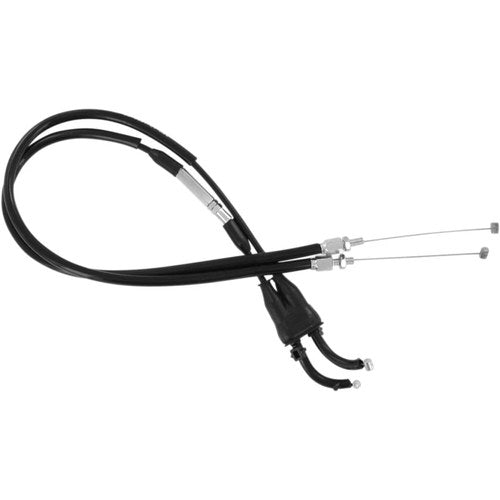 Motion Pro Black Vinyl Push/Pull Throttle Cable Set (05-0361)