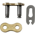 JT Chains 520 Hds Ultimate Competition Non-Sealed Clip Connecting Link GOLD/BLK