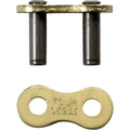 JT Chains 520 Hds Ultimate Competition Non-Sealed Rivet Connecting Link GOLD/BLK