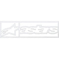 Alpinestars Astars Dos Decal/Sticker (White)