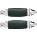 Avon Custom Contour Folding Foot Pegs for H-D Motorcycles (SPIKE Chrome)