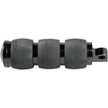 Avon Air Cushion Folding Foot Pegs for H-D Motorcycles (Anodized Black)