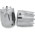 Avon Axle Nut Covers/Caps 1" (one pair) for H-D Motorcycles (EXCALIBUR Chrome)