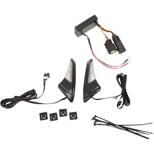 Ciro Snake Eyes Brake/Run/Turn Signal Lights w/Controller (Black) 40017