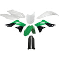 Acerbis Full Plastic Kit (Green/White OEM '14) 2314184584