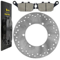 Rear Brake Disc Rotor Pad for Honda VTX1300S VTX1300C VTX1300R VTX1300T 2003-09