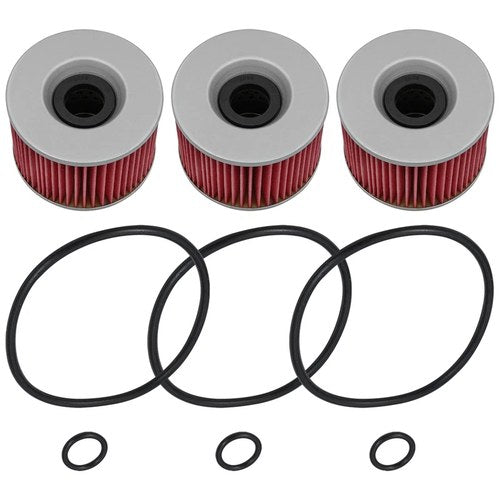 3 Pack Oil Filter for Triumph Trident 750 900 Sprint 900 885 1991-1998