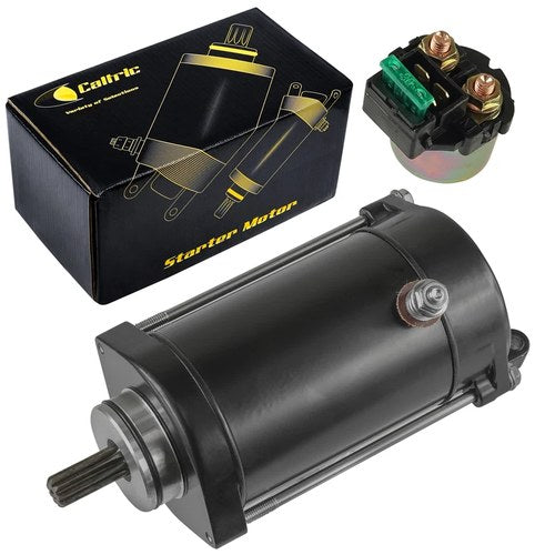 Starter And Relay Solenoid for Kawasaki Vulcan 1500 VN1500A 1996 1997 1998 1999