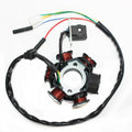 6 Coil Pole Magneto Flywheel Stator GY6 125c 150cc Pit Quad Dirt Bike ATV Buggy