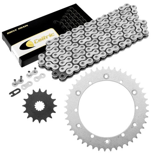 Drive Chain & Sprockets Kit fits Yamaha Tt500 XT500 1977 1978 1979 1980 1981