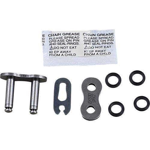 EK Chains 530 SRX2 Series Skj QX-Ring Clip Master Connecting Link (Natural)