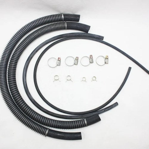 Radiator Cooler Hoses + Clamps 150cc 200cc 250cc Pit Dirt Quad Bike ATV Buggy