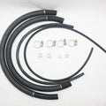 Radiator Cooler Hoses + Clamps 150cc 200cc 250cc Pit Dirt Quad Bike ATV Buggy