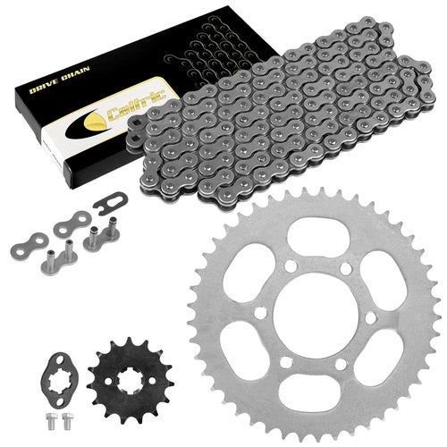 Drive Chain & Sprockets Kit for Yamaha Serow 225 XT225 1992 1993 1994 1995-2007