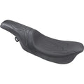 Drag Specialties Predator 2-Up Seat, Flame Stitched, FLT/HR (Black) 0801-0213
