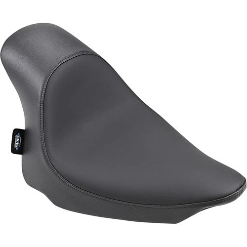 Drag Specialties EZ-Solo Seat - Smooth - Solar Leather (Black) 0802-0804