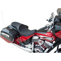 Drag Specialties Low Touring Seat - Double Diamond - Vinyl (Black) 0810-2258