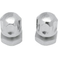 Drag Specialties Solo Seat Mount Nuts - FL (Polished) Pair | 0820-0037