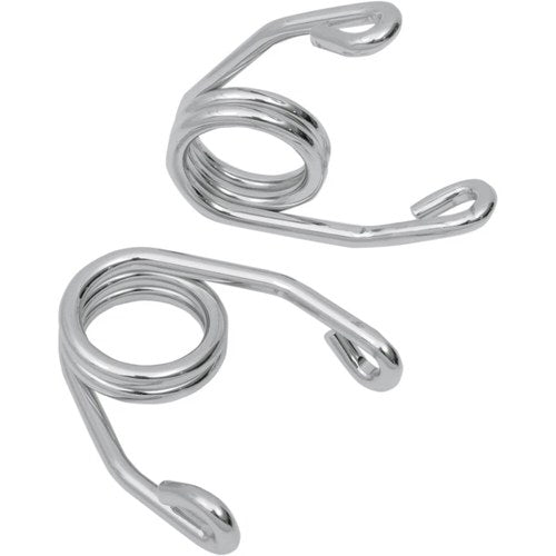 Drag Specialties Torsion Seat Springs - 3" (Chrome) Pair | 098013