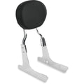 Drag Specialties Smooth Oval Sissy Bar Pad (Black) 0822-0343