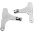 Drag Specialties Sissy Bar Side Plates - Fxstd (Chrome) Pair | CV-8075