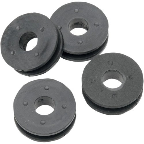 Drag Specialties Windshield Bushings - Flhr '94-'17 (Black) 4 Pack | F17-0750