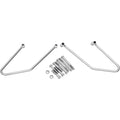 Drag Specialties Saddlebag Support Brackets - Fxst (Chrome) Pair | S77-0132