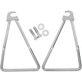 Drag Specialties Saddlebag Support Brackets - Big Twin (Chrome) Pair | 77-0047