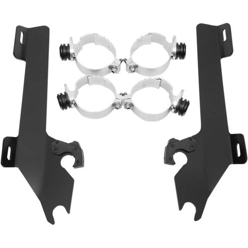 Memphis Shades Batwing Trigger Lock Mounting Kit - VTX18 (Black) MEM8996