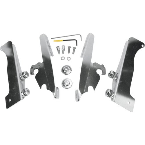 Memphis Shades Batwing Trigger Lock Mounting Kit, Stratoliner (Polished) MEK1949