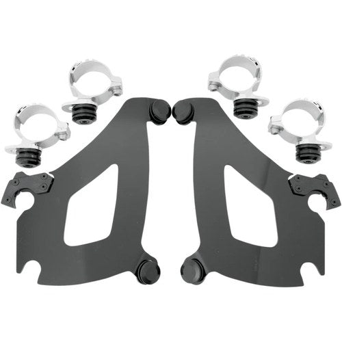 Memphis Shades Bullet Fairing Mount Kit - VTX13 (Black) MEK1959