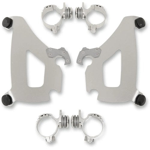 Memphis Shades Bullet Fairing Mount Kit - Scout (Polished) MEK2026