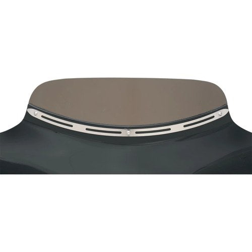 Memphis Shades Batwing Fairing Trim - Slim / Slotted (Polished) MEM0923