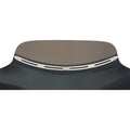 Memphis Shades Batwing Fairing Trim - Slim / Slotted (Polished) MEM0923