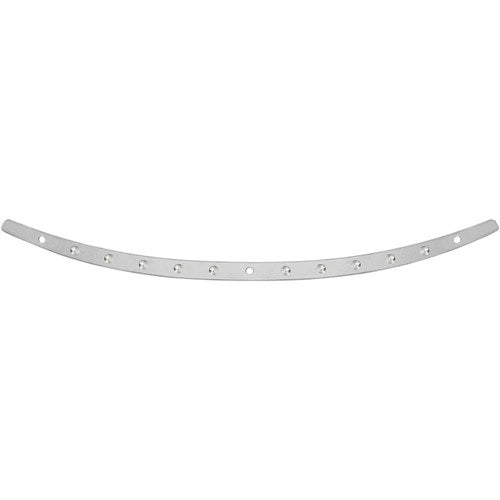 Memphis Shades Windshield Trim - Dish - Flh '14+ (Polished Chrome) MEM0972