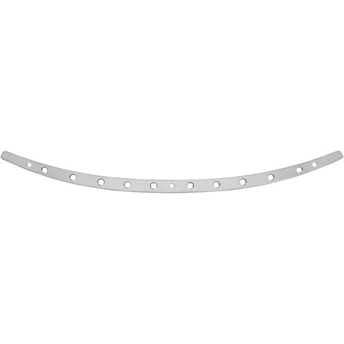 Memphis Shades Windshield Trim - Holes - Flh '14+ (Silver) MEM0976