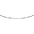 Memphis Shades Windshield Trim - Holes - Flh '14+ (Silver) MEM0976