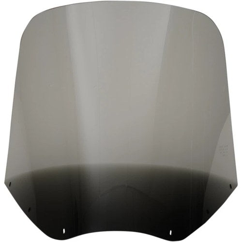 Memphis Shades Roadwarrior Cafe Windshield - 15" (Black Smoke) MEP86912