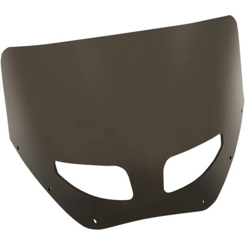Memphis Shades Roadwarrior Cafe Windshield - Vented -11" (Black Smoke) MEP87410