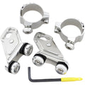 Memphis Shades Lowers Windshield Hardware Kit (Chrome) MEM9888