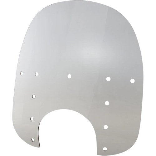 Memphis Shades Fats Windshield, 17", 9" Headlight Cutout (Solar/Gray) MEP3629