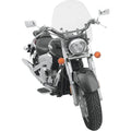 Memphis Shades Alley Cat Windshield - 9" Headlight Cutout (Solar/Gray) MEP5629