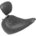 Mustang Wide Tripper Seat - Driver's Backrest - Diamond (Black) 83025