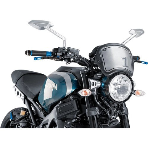 Puig Windsceen Front Plate - XSR900 (Black) 9168J