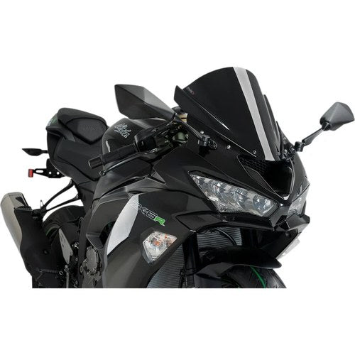 Puig Race Windscreen - ZX-6R (Black) 3177N