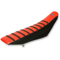 Flu Designs Pro Rib Seat Cover (Red / Black) 45500