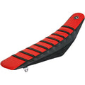 Flu Designs Pro Rib Seat Cover - CRF450 (Black / Red) 15505