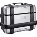 Givi Monokey Trekker 33 Liter Top or Side Cases (Matte Black / Silver) TRK33NA