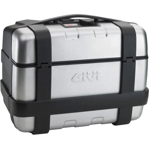 Givi Monokey Trekker 46 Liter Top or Side Cases (Matte Black / Silver) TRK46NA