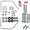 Saddlemen Quick Disconnect Support - Softail (Chrome) 3501-0344
